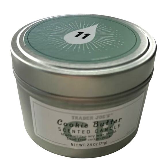 x3 NEW 2024 Trader Joe's Cookie Butter Candles - Picture 1 of 1